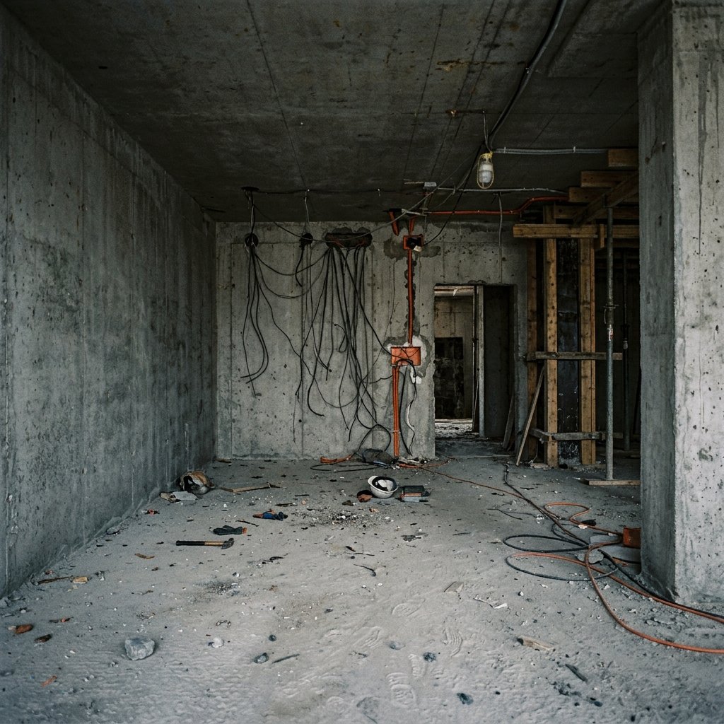 Before Renovation Raw Shell